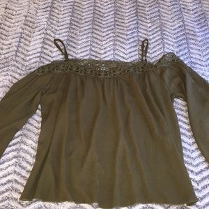 Off the shoulder top